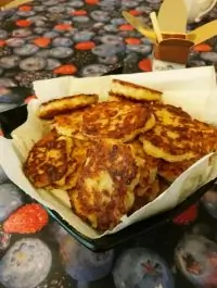 Картофельные драники с сыром