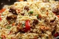 Рис со свининой