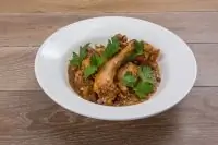 Кролик в миндальном соусе