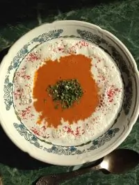 Воздушный суп-пюре из креветок