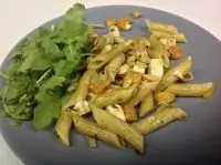 Пенне с фетой и тыквой