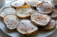 Оладьи с облепихой