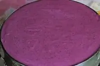 Черничный торт-мусс