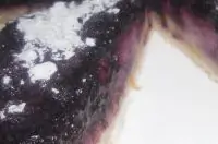 Песочный пирог с черникой и апельсиновой цедрой