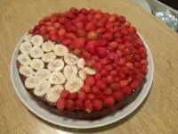 Шоколадный торт «Брауни» на темном пиве