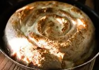 Пирог из лаваша с мясной начинкой