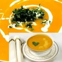 Легкий суп-пюре овощной