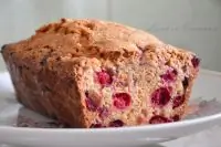 Десертный клюквенный хлеб