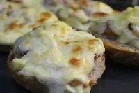 Запеченый бутерброд с рыбой