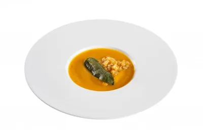 Тыквенный суп с шалфеем