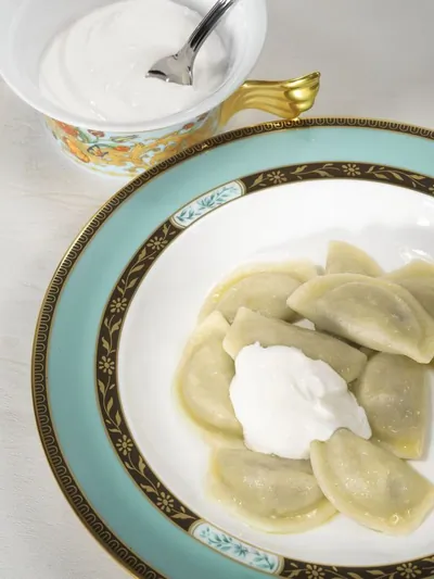 Вареники с картошкой и грибами