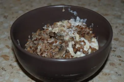 Гречка по ярославски с грибами