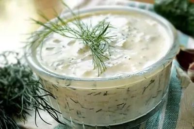 Дзадзики со сметаной