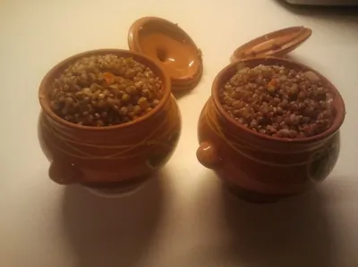 Гречка со свининой в горшочке по купечески