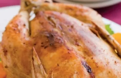 Курица в меду и травах