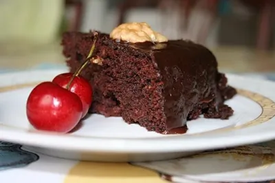 Шоколадно-ореховый торт