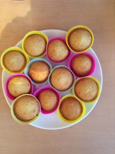 Маффины с апельсиновым соком и цедрой