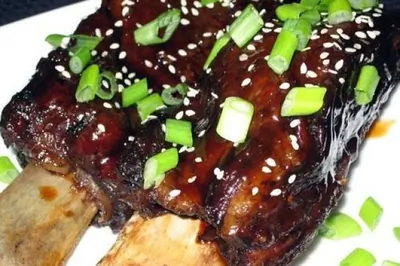 Говяжьи ребра-гриль в маринаде по корейски