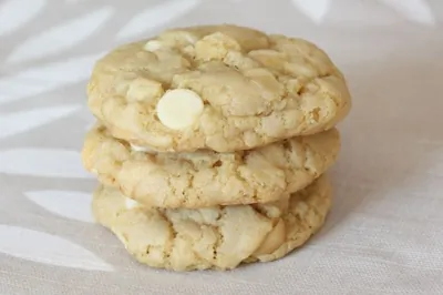 Печенье с белым шоколадом