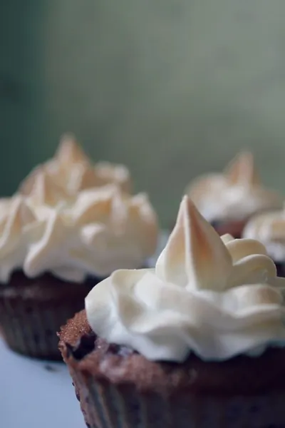 Капкейки с вишней