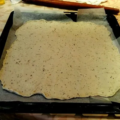 Бездрожжевое тесто для пиццы