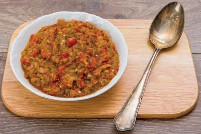 Икра из баклажанов с майораном