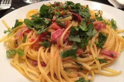 Тальятелле с панчеттой