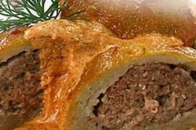 Мясные котлеты в картофеле