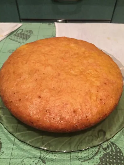 Нежный морковный пирог