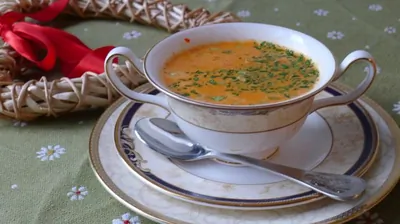 Голландский суп-пюре из паприки