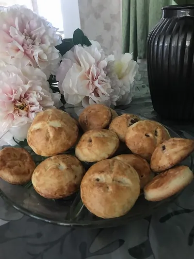 Клюквенно-яблочные пирожки