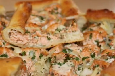 Рыбная пицца
