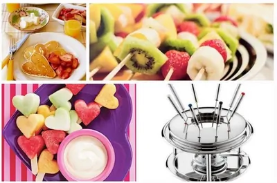 Шоколадной фондю с коньяком