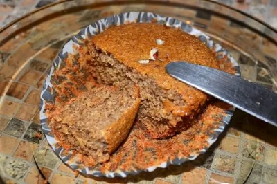 Безглютеновые орехово-банановые кексы