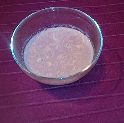 Cоус сабайон с виноградным соком