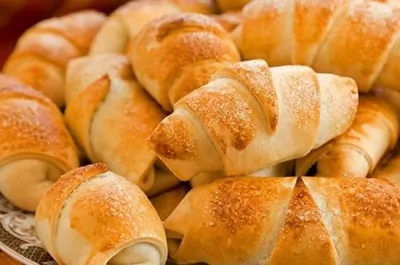 Творожные рогалики