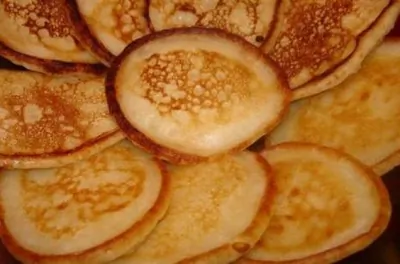 Оладушки на молоке