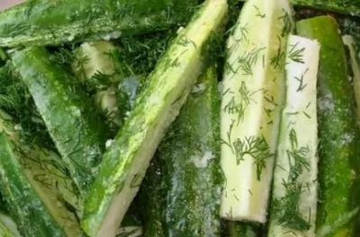 Острые маринованные огурцы