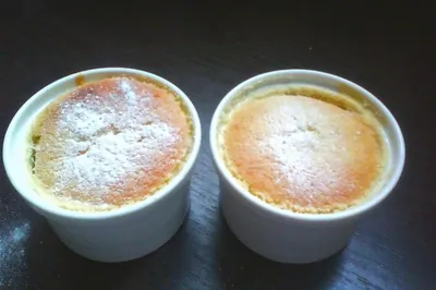 Кремовый лимонный пудинг