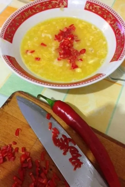 Куриные кусочки в апельсиновом соусе с чили