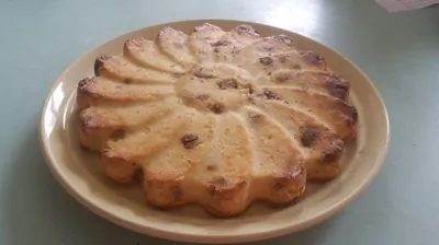 Запеканка творожная с цукатами