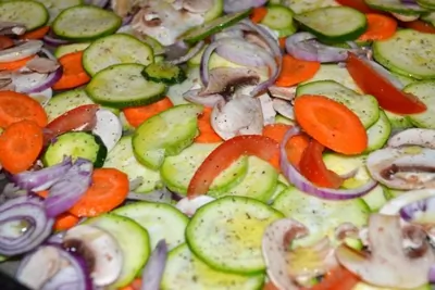 Чипсы из овощей и грибов