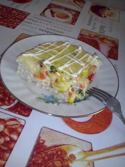 «Гавайский» куриный пирог