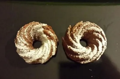 Шоколадно-творожные кексы