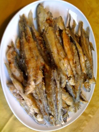 Жареная корюшка «Питерская весна»