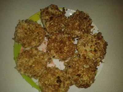 Бисквитные пирожные «Ежики» со сгущенным молоком