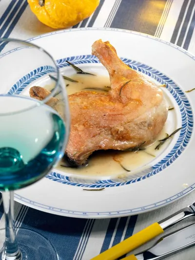 Цыпленок с розмарином
