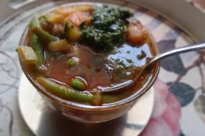 Прованский суп писту (Pistou)