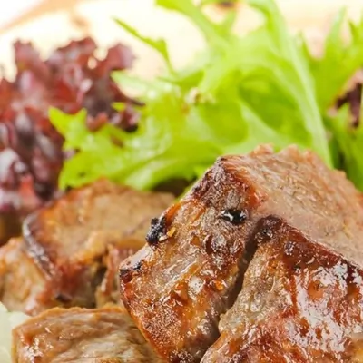 Шашлык из телячьей вырезки