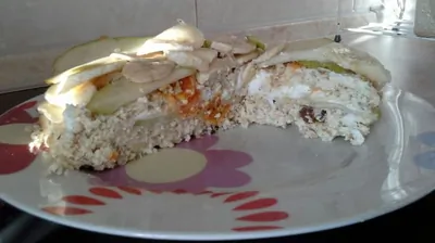 Ячневая запеканка